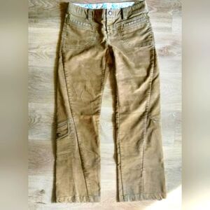 Athleta Low Rise Corduroy Pants Bootcut Size 4